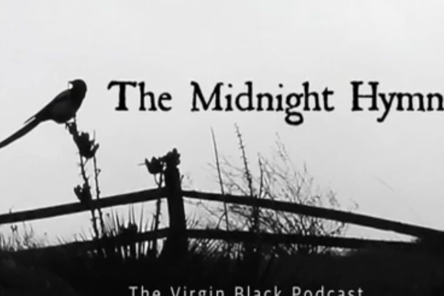 The mignight hymn podcast title screen